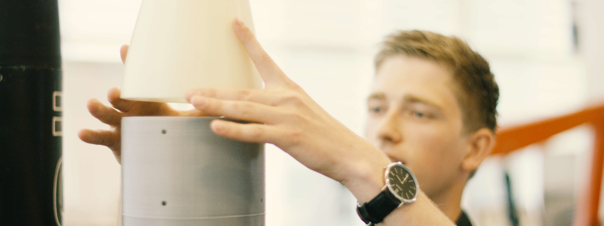 Студенты голландского университета Inholland напечатали ракету на 3D принтере