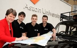 Aston University entered the top twenty universities in the level of employment of graduates