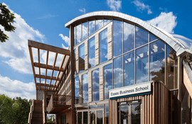 Новое здание факультета бизнеса университета Essex вдохновляет на учёбу